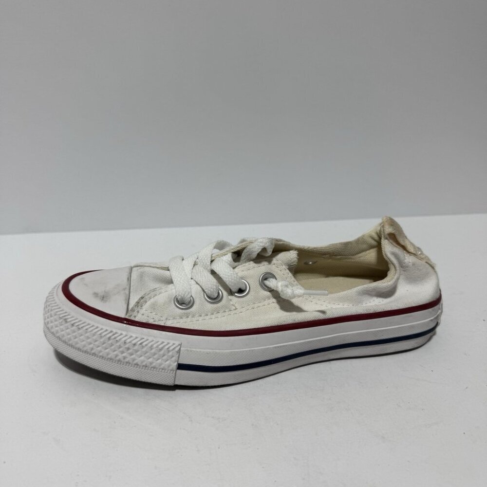 Converse Womens Shoreline Slip On Sneaker White Size 5 M